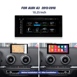 Audi A3/S3 2013-2018 SNAPDRAGON 668 Android 14 / Apple/Android 5G LTE WIFI