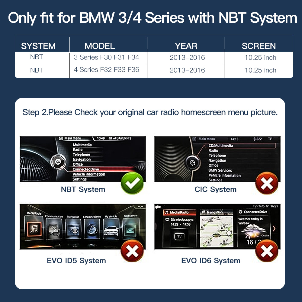 BMW 3/4 Series 2013-2016 with NBT System - Image 2
