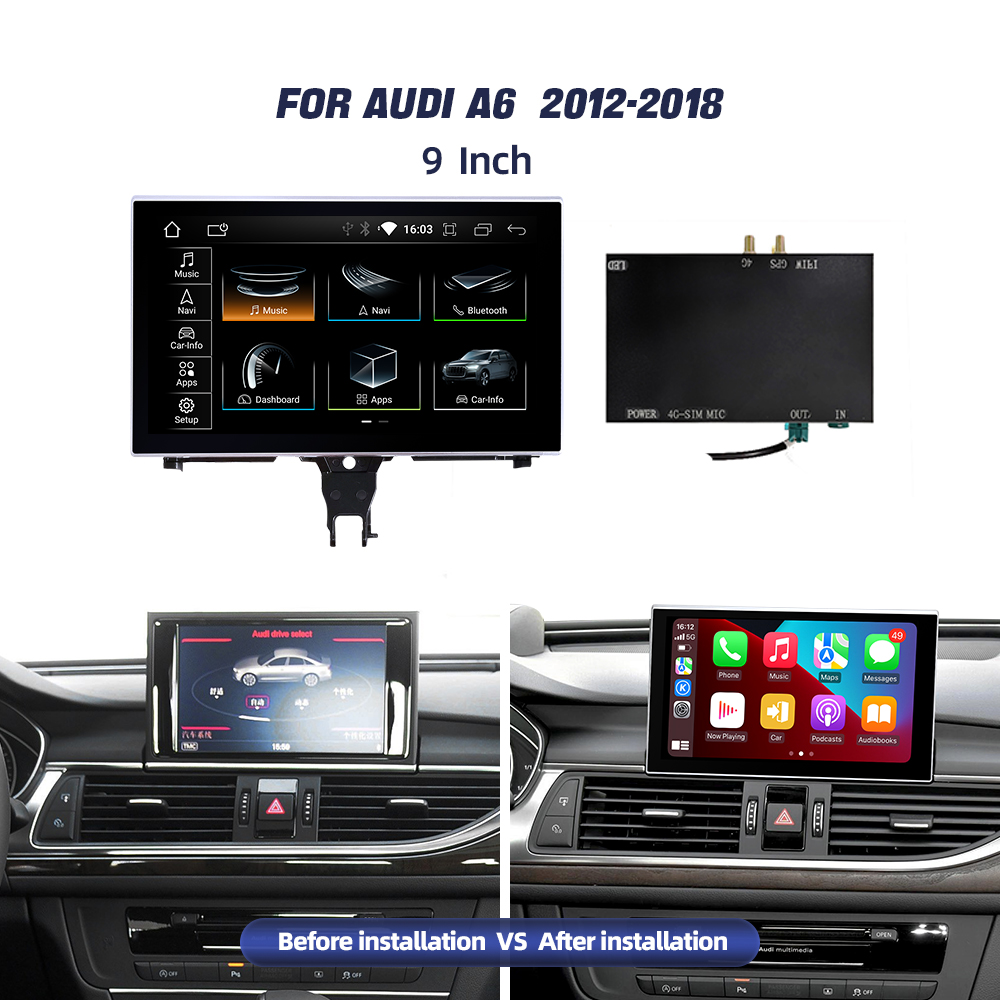 Audi A6/S6 2006-2018 SNAPDRAGON 668 Android 14 / Apple/Android 5G LTE WIFI - Image 3