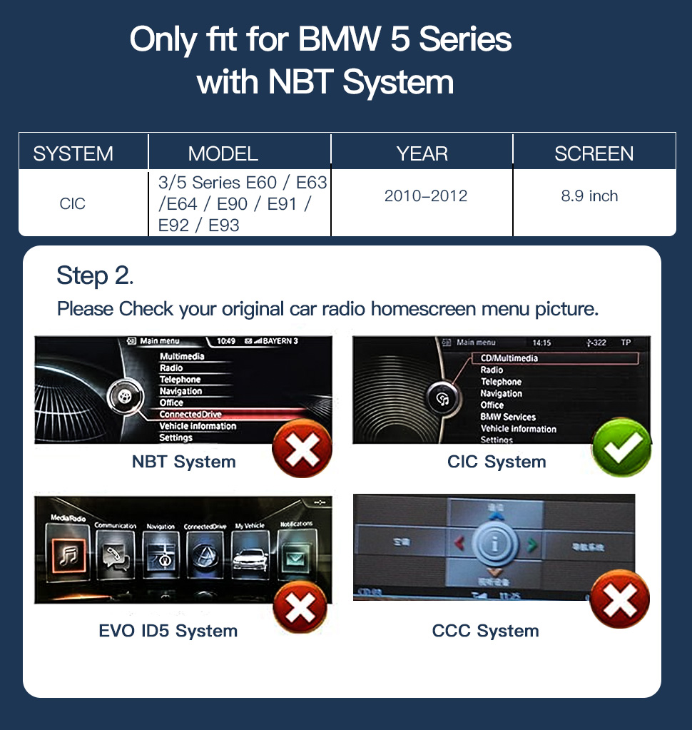 BMW 3/5 Series 2010-2012 with CIC System - Image 7