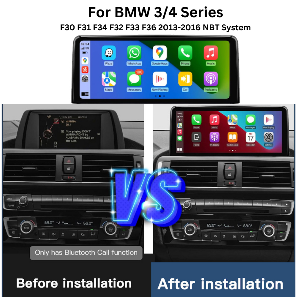 BMW 3/4 Series 2013-2016 with NBT System