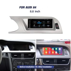 Audi A4/S4/A5/S5 2008-2016 SNAPDRAGON 668 Android 14 / Apple/Android 5G LTE WIFI 8.8"